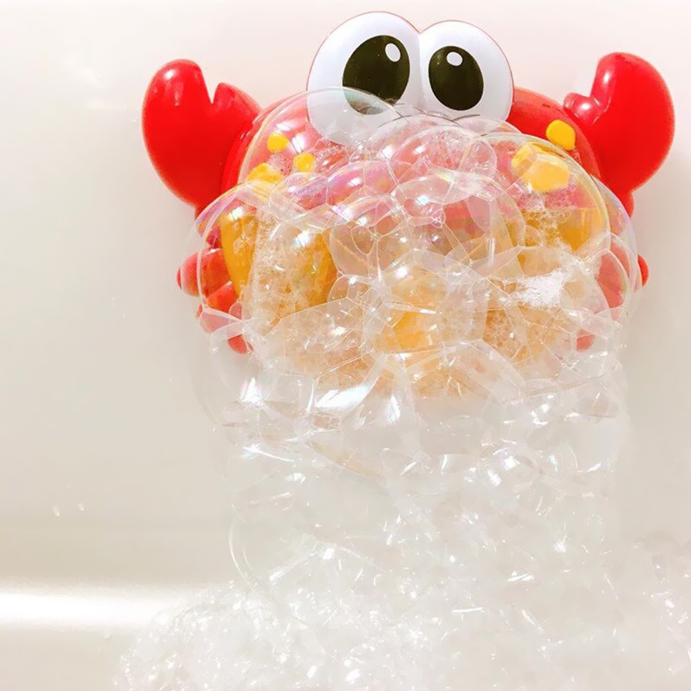 Baby Bubble Machine Maker Crab Toy